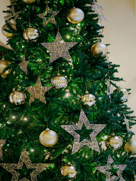 Décorations de Noël à l'hôtel Mercer Sevilla