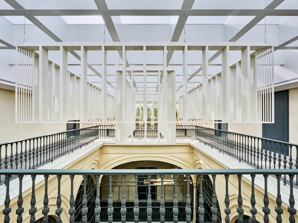 Interior of the Mercer Hotel Sevilla