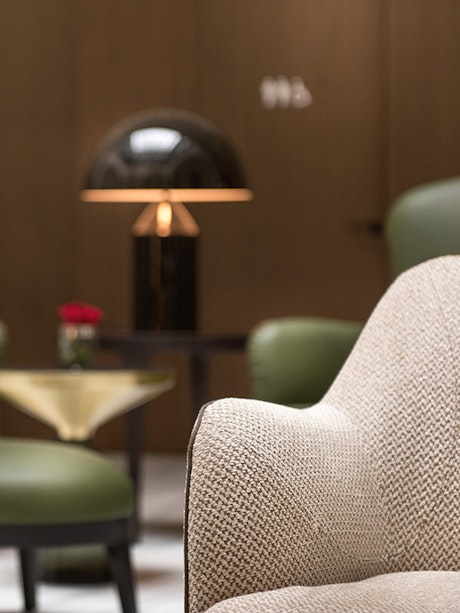 Chairs of the Hall Bar at the Hotel Mercer Sevilla